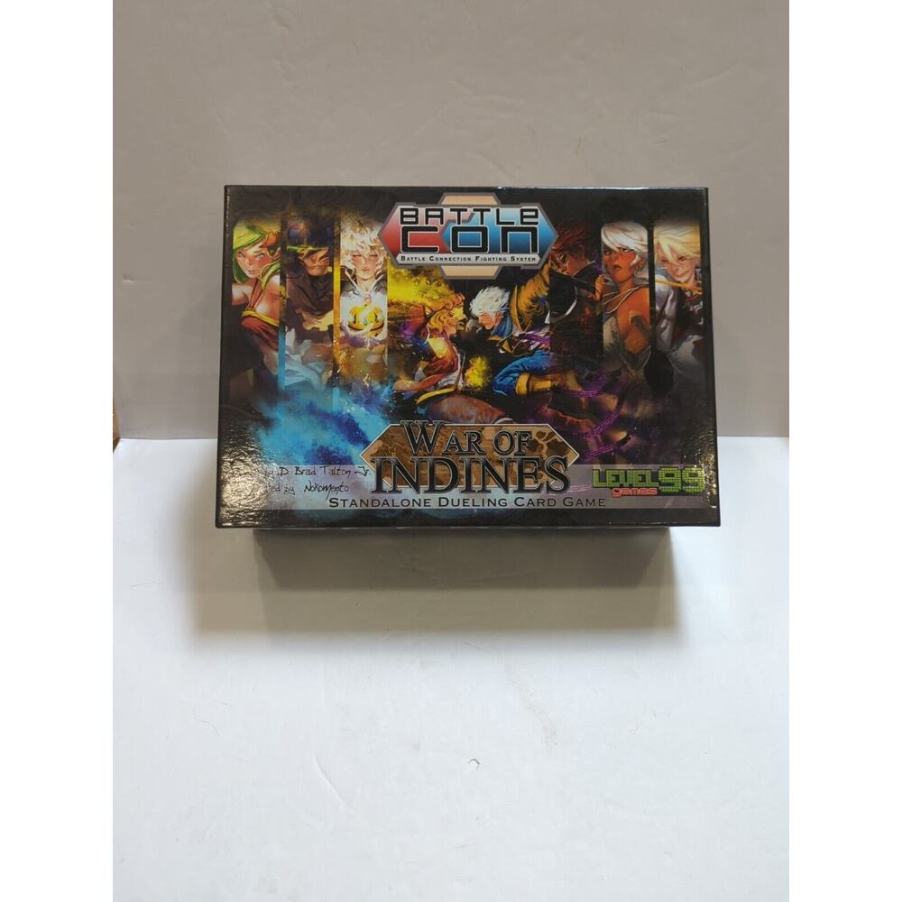 2014 War of Indines Battle Con Dueling Card‎ Game Level 99 Games